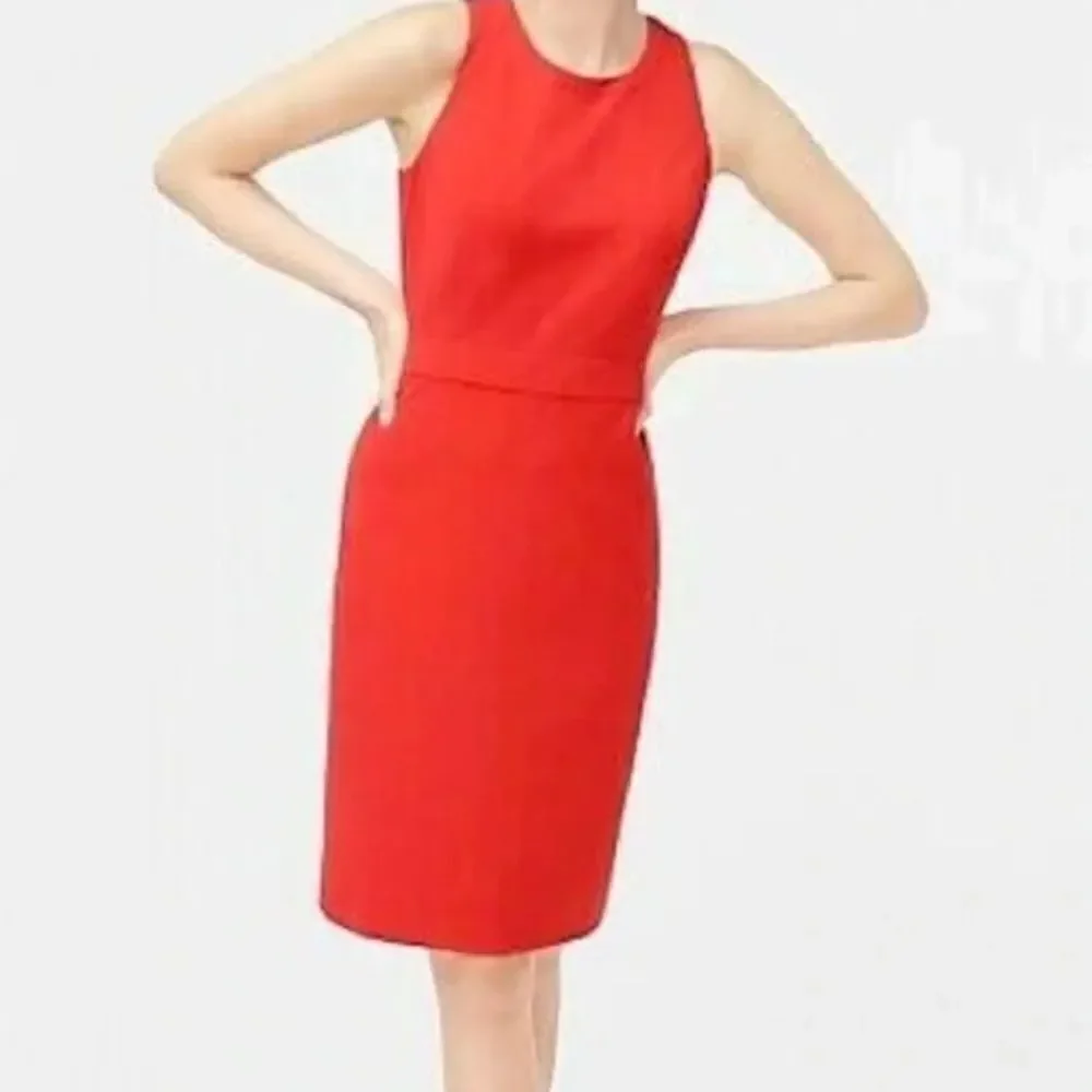 J. Crew Red Sheath Dress